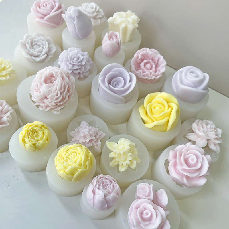 Qualidade e versatilidade incomparáveis dos moldes de silicone para velas