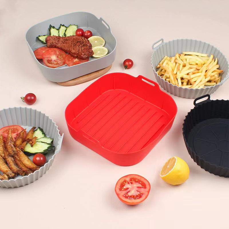 Benefícios incomparáveis de cestos de silicone para air fryers