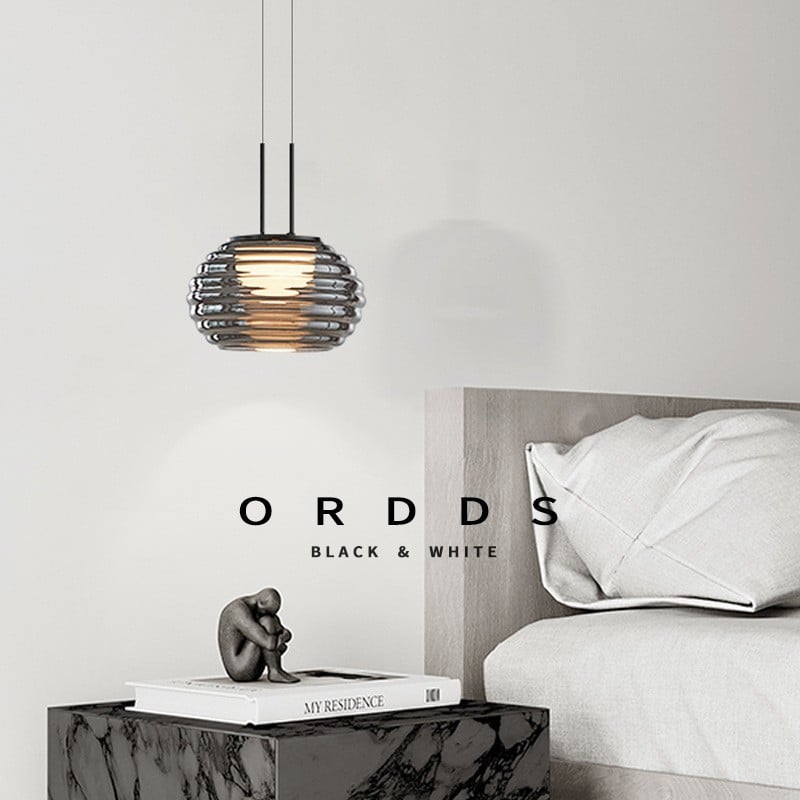 Italian minimalist glass chandelier for living room dining room bar counter
