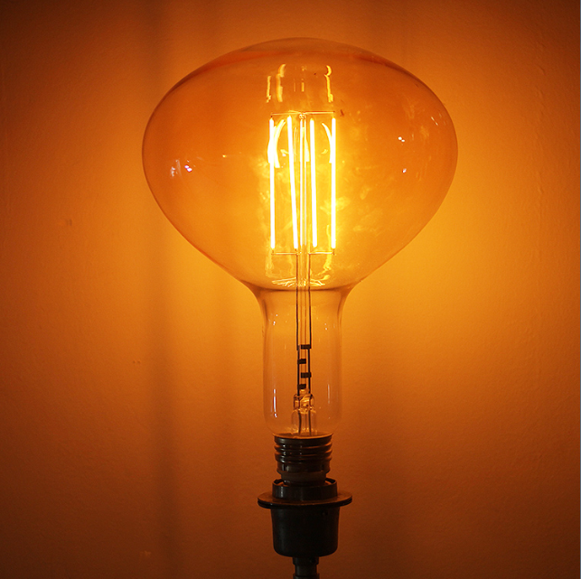 R280 Big Size Clear Glass LED Bulb for Home Lighting