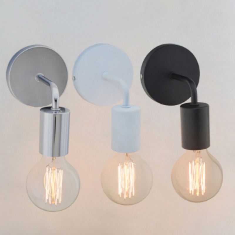Fashionable Minimalist Design Simple Metal Glass Wall Lamp for Living room Dining room Bedroom