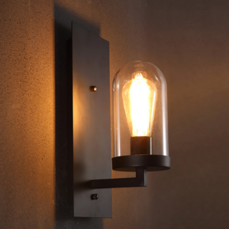 American Retro Industrial LED Wall Lamp Creative Iron Art Corridor Bar Cafe Bedside Balcony Aisle