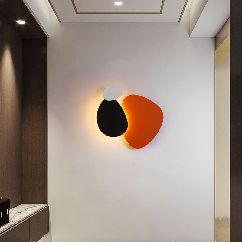 Creative Personality Art Living Room Sofa Background Foyer Decorative Painting Wall Lamp 