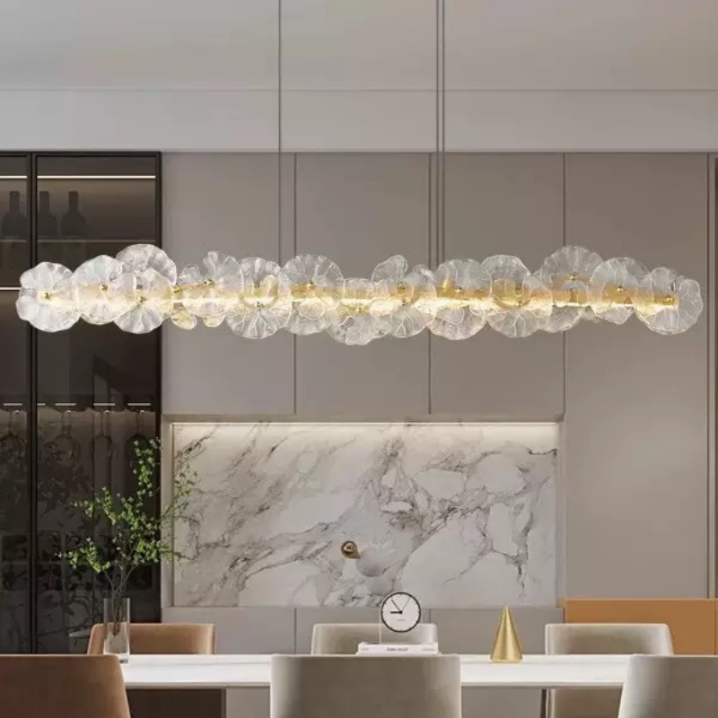 Modern Handmade Glass Pendant Light for Living Room Dinning Room Bedroom Decorative Led Chandelier