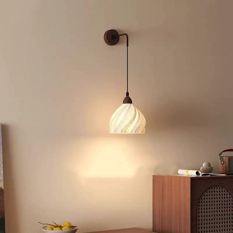 Vintage Artistic Elegant Skirt-Style Wall Lamp for Hallway Living room Bedroom Walk-in wardrobe