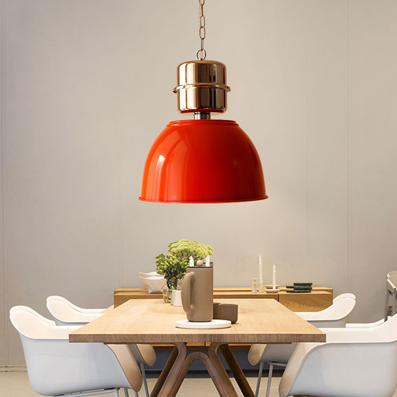 Vintage Coffee Shop Colorful Wrought Iron Japanese Restaurant Pendant Light