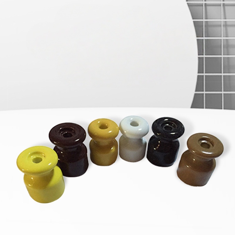 Heat-Resistant Ceramic Wire Buckle for Vintage & Industrial Lamp Wiring