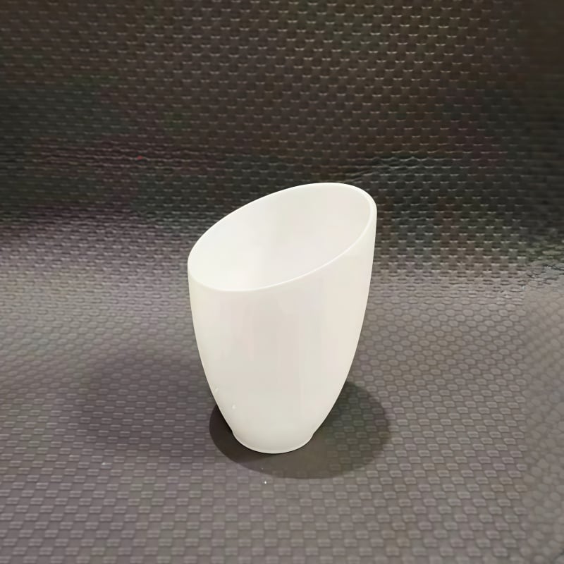 Glass Milky White Beveled Lampshade E27 DIY Accessories for Table Lamp