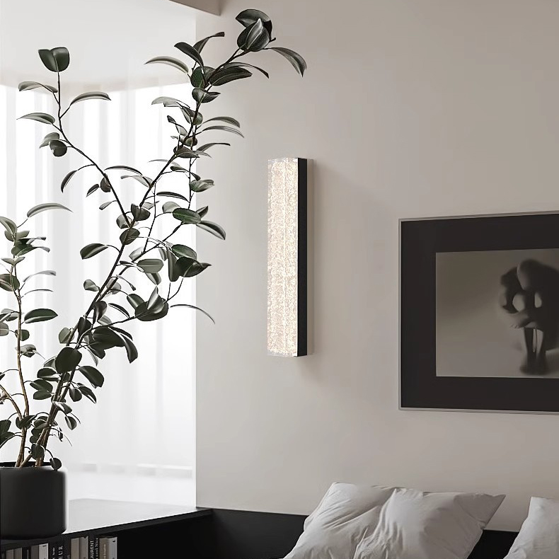 Italian Minimalist Bedroom Bedside Living Room Background Modern Study Aisle Wall Light