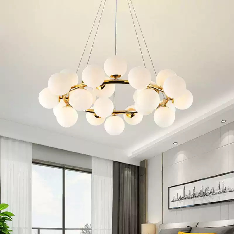 High Quality Nordic Style Oval Lamp Creative Personality Design for Home for Living Room Master Bedroom Dining Room