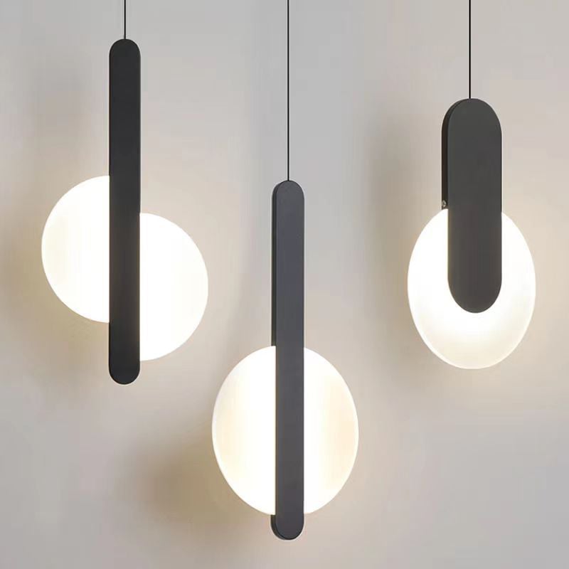 Modern LED Wrought Iron Acrylic Multi Style Decorative Pendant Light for Bedroom