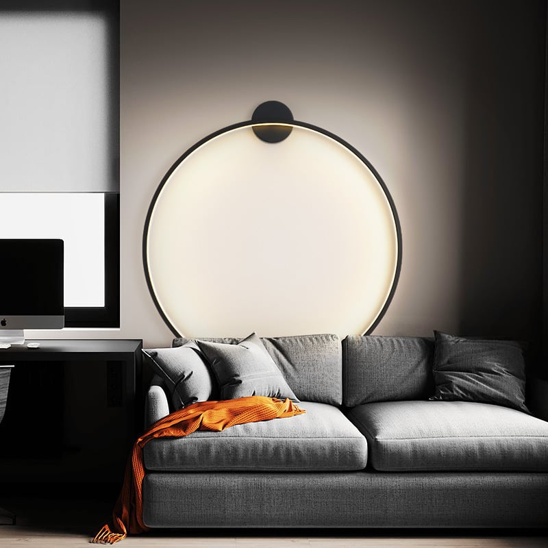 Modern Luxury Creative Minimalist Wireless Indoor Living Room Bedroom Led Wall Lamps