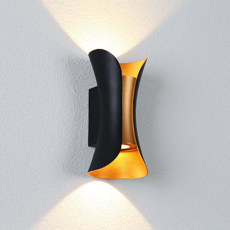 Waterproof IP65 Aluminum Wall Lamp for Exterior Wall Mounted Garden Porch Decoration