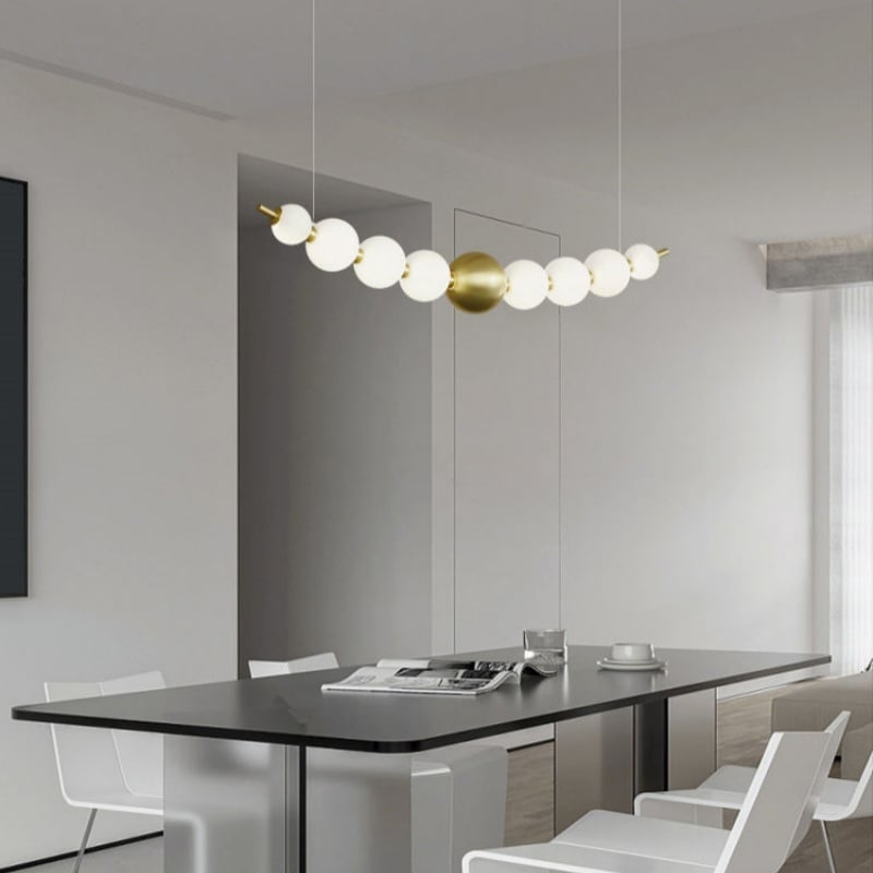 Dining Room Chandelier Modern Simple Planet Designer Lighting Art French Fashion Personality Living Room Light Luxury Main Light