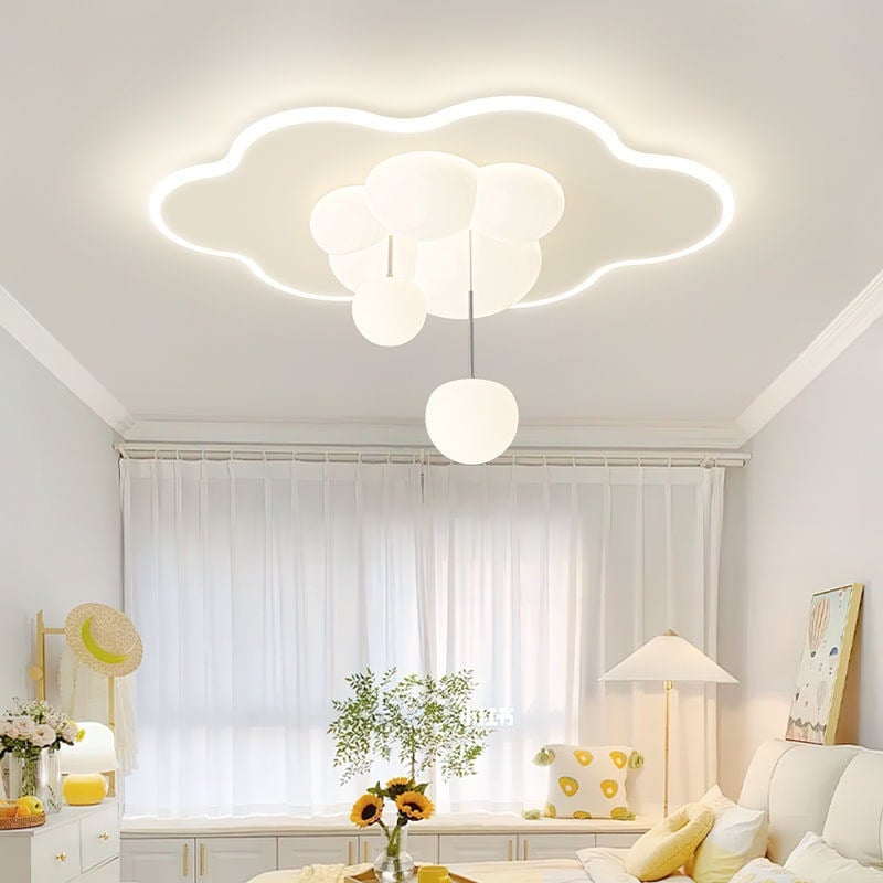 Nordic Creative Cream Cloud Ceiling Light Children's Room Bedroom Light