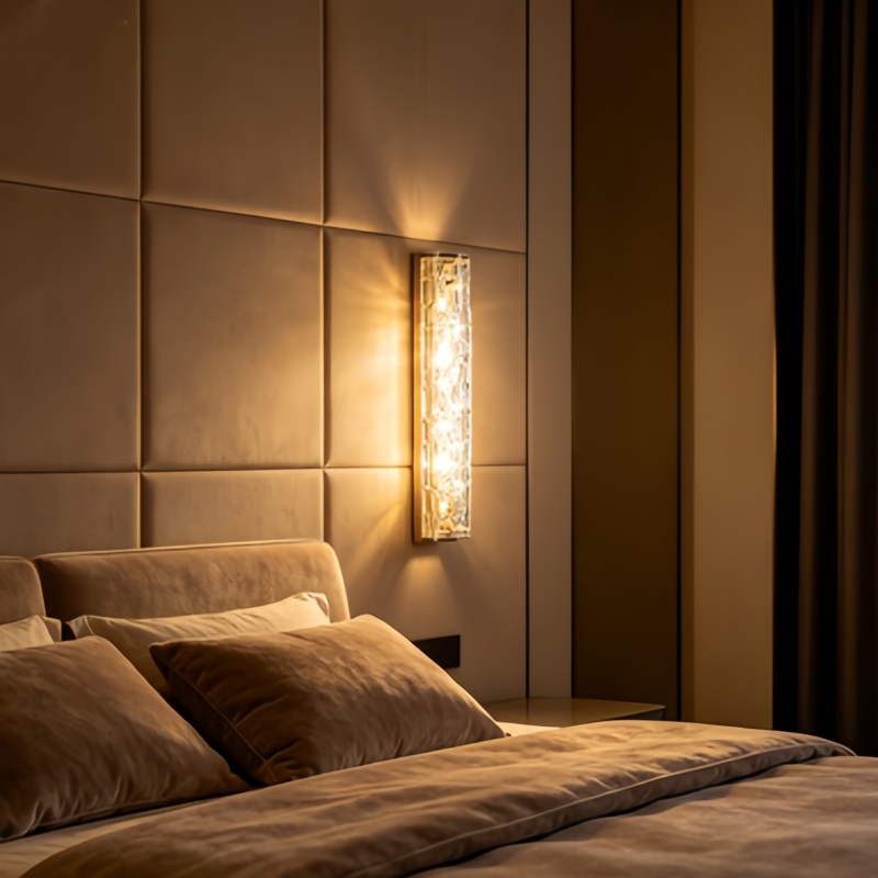 Full Brass Material Led Indoor Wall Lamp Living Room Led Indoor Decoration Wall Lamp