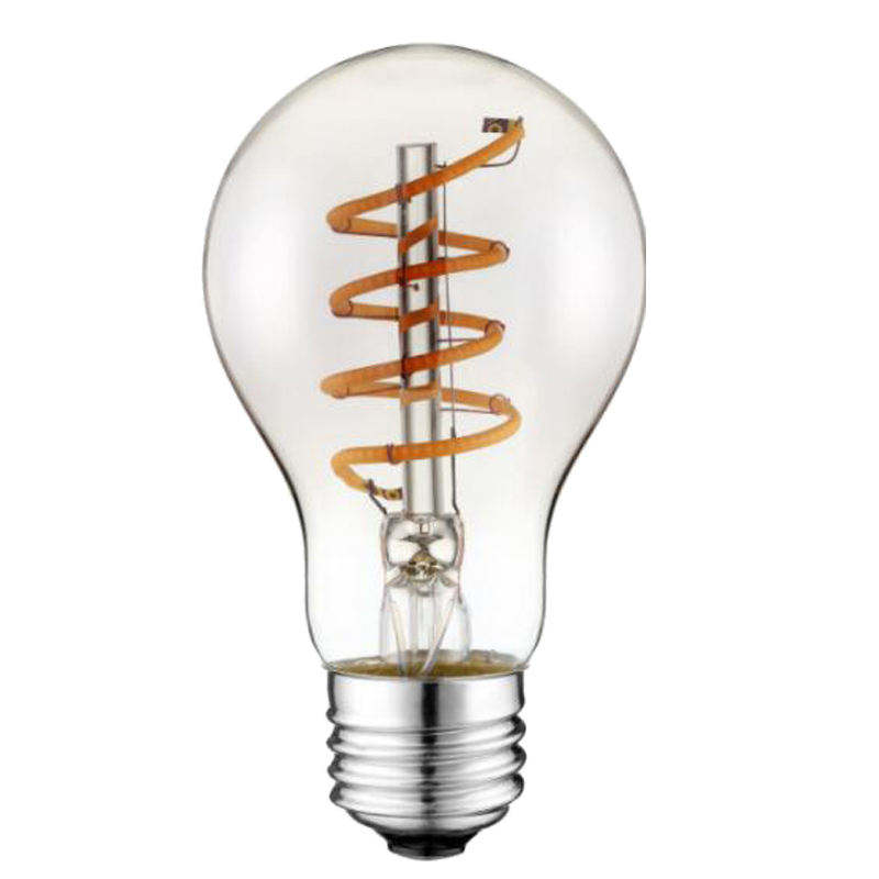 A19 Clear Soft Filament LED Bulb for Decor Lighting