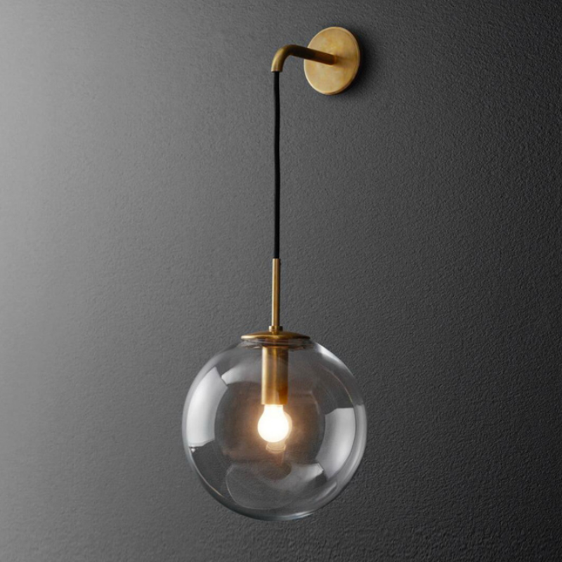 Modern Nordic LED Wall Lamps Creative Ball Design for Hotel Restaurant Home Decor