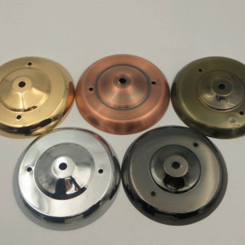 Iron Ceiling Rose 150*25mm Multi-Color Metal Base Plate for Lamp Fixture Mounting