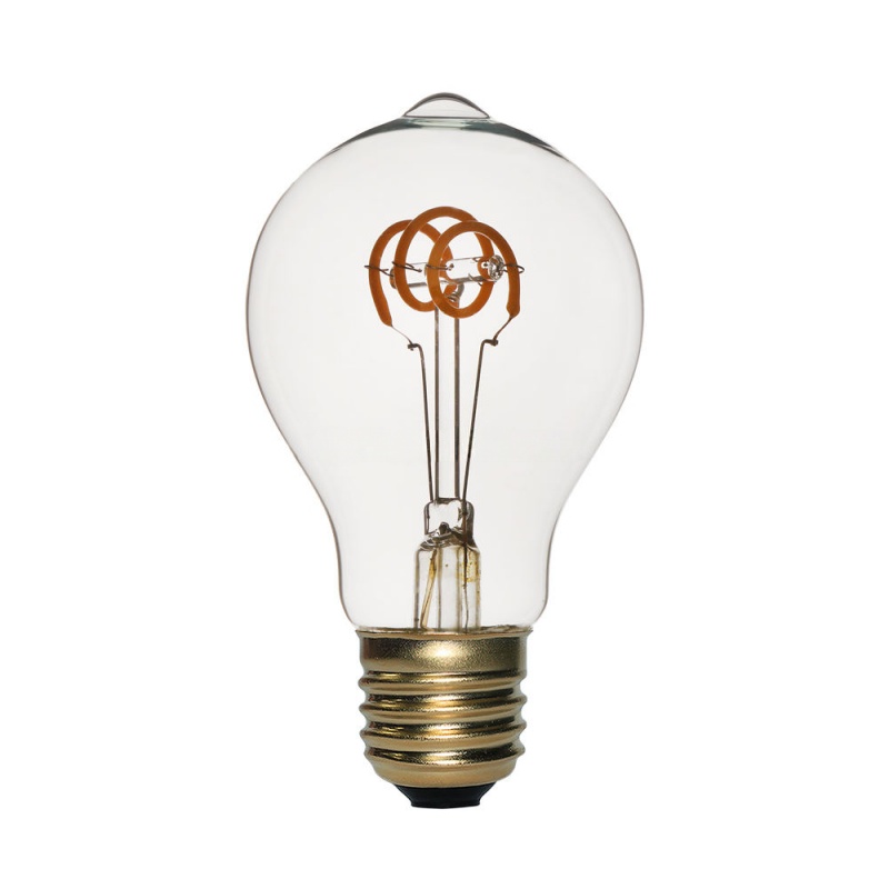 G80/G95/G125 Clear Soft Filament LED Bulb for Indoor Outdoor Decor Lighting 