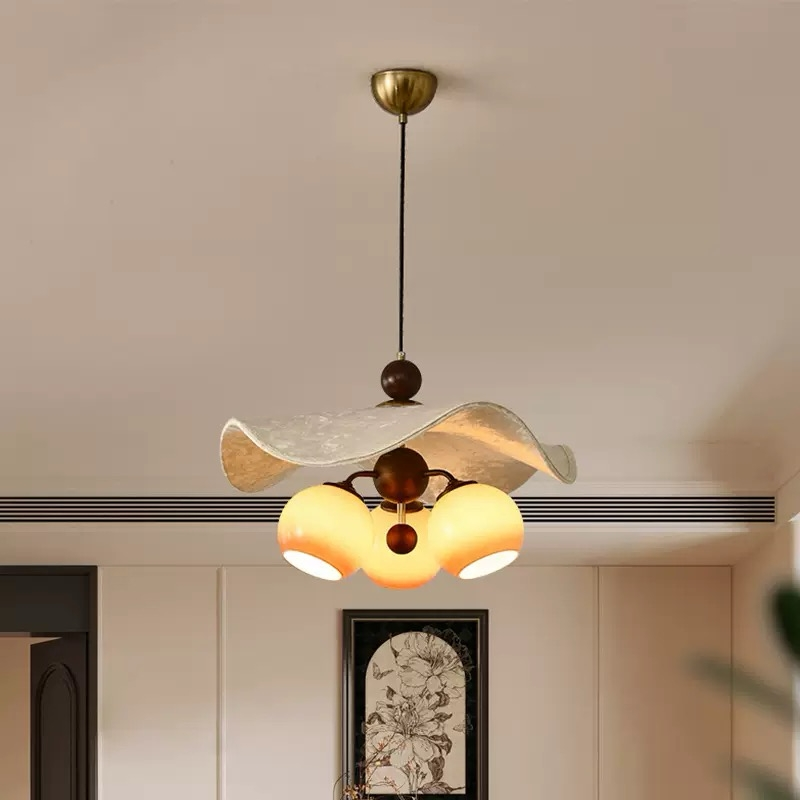 Candeliere in stile retrò francese per sala da pranzo, decorativo per casa e ristorante