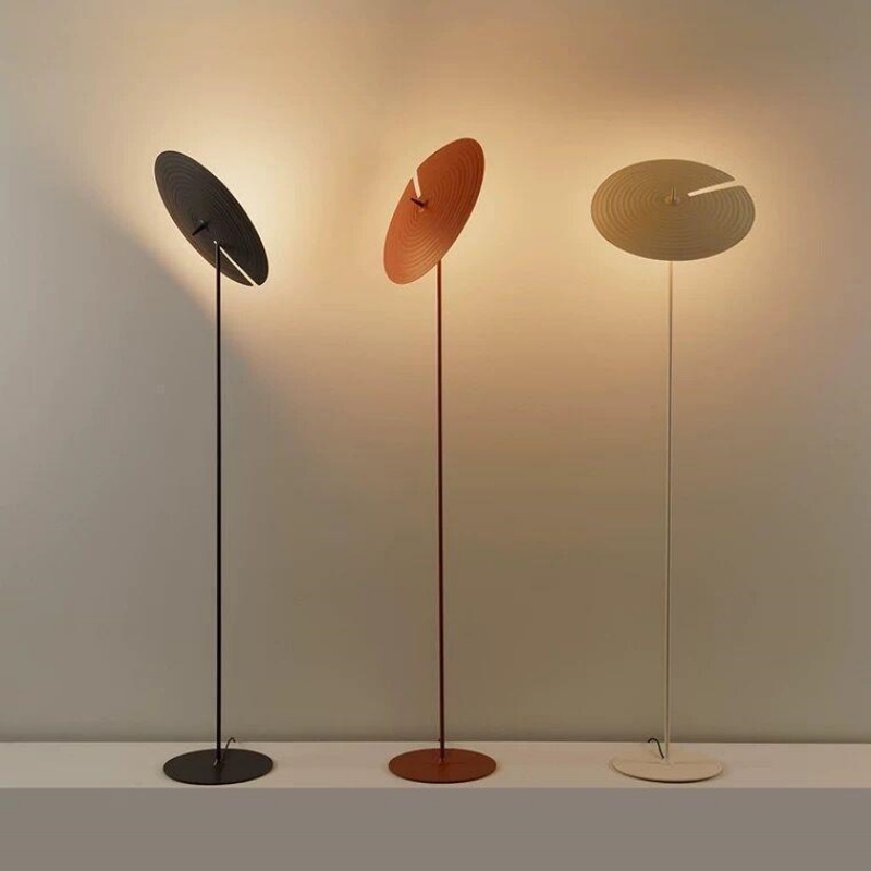 Adjustable Irregular Disc Metal LED Floor Lamp for Living Room Sofa Decor