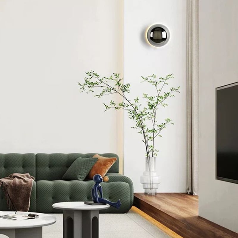 Light Luxury Modern Nordic Corridor Wall Lamp Warm White LED Bedside Lamp