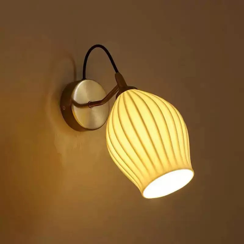 Designer Vintage Retro Modern Minimalist Wall Lamp for Bedroom Living Room Background Wall Corridor