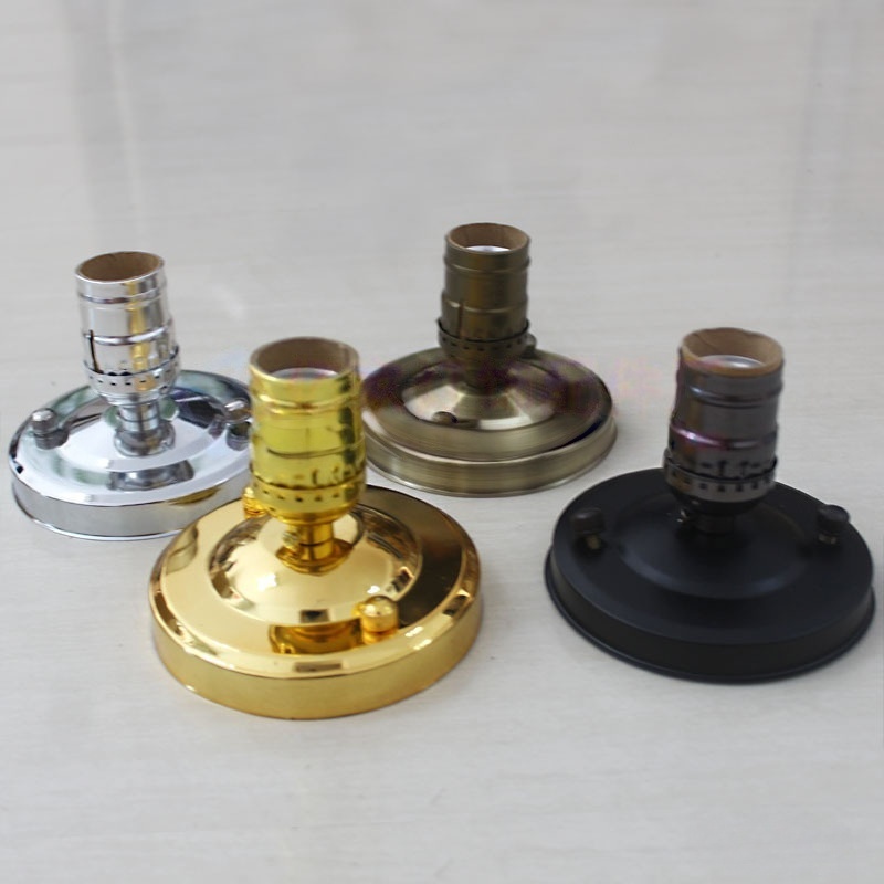 Adjustable Direction E27/E26 Lamp Holder with Ceiling Rose for Pendant Lights