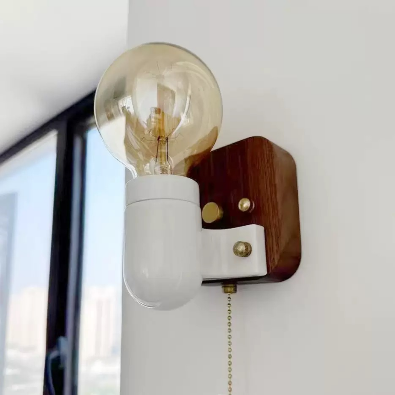Japanese-Style Vintage Compact Minimalist Decorative Wall Lamp for Hallway Office Feature wall Decor