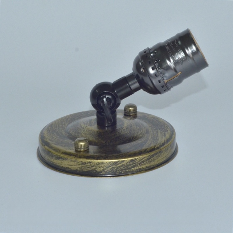 Adjustable Direction E26/E27 Lamp Holder with 100mm Ceiling Rose