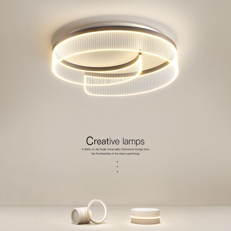 Simple modern eye protection ceiling light for living room bedroom study room