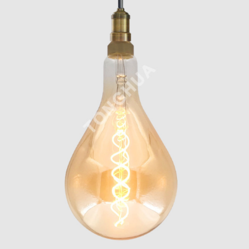 PS52 Big Size Amber LED Bulb for Bar Hotel Decor Lighting