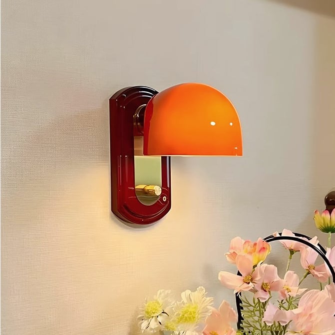 Frenchxstyle Medieval Maillard Bedroom Wall Lamp Americanxstyle Retro Living Room