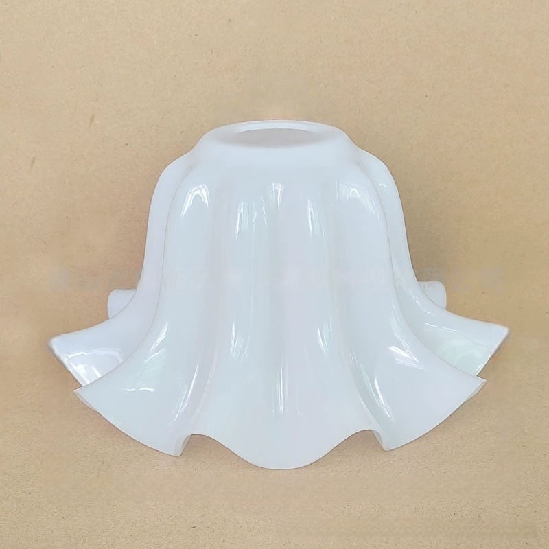 Acrylic White Glass Flower Lampshade DIY Accessories for Chandelier Wall Lamp