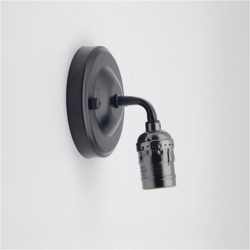 Wall Mount Sconce with 100mm Ceiling Rose & E26/E27 Lamp Holder