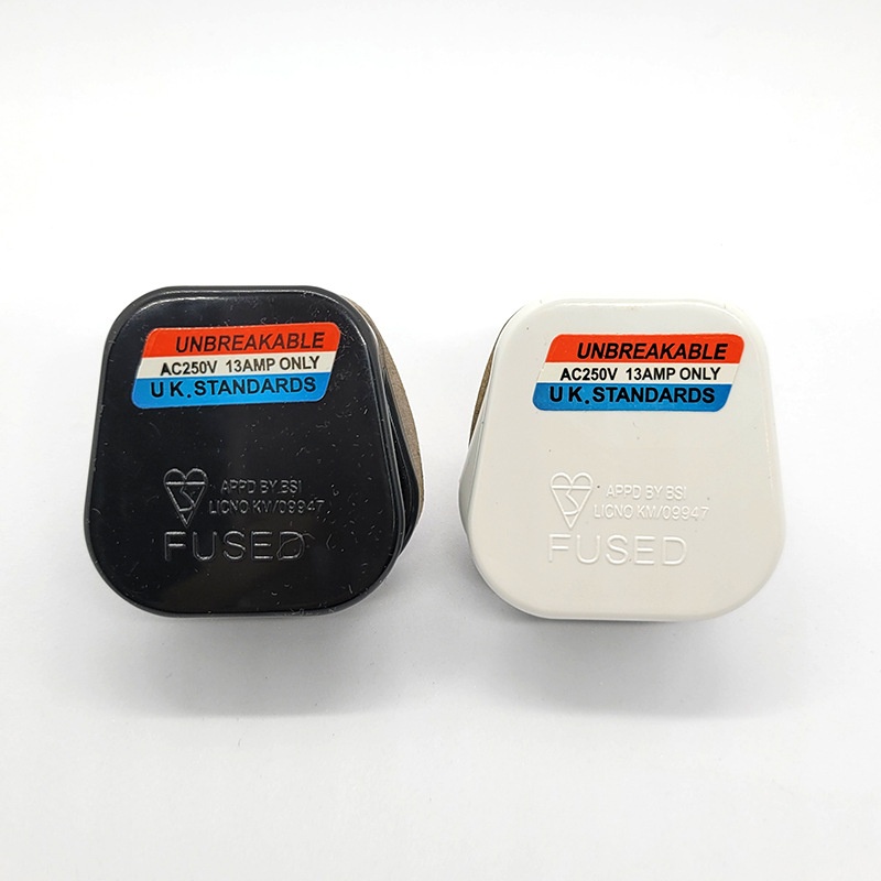 BS 546 British Standard 13A Plug with Fuse for UK Lighting & Appliances