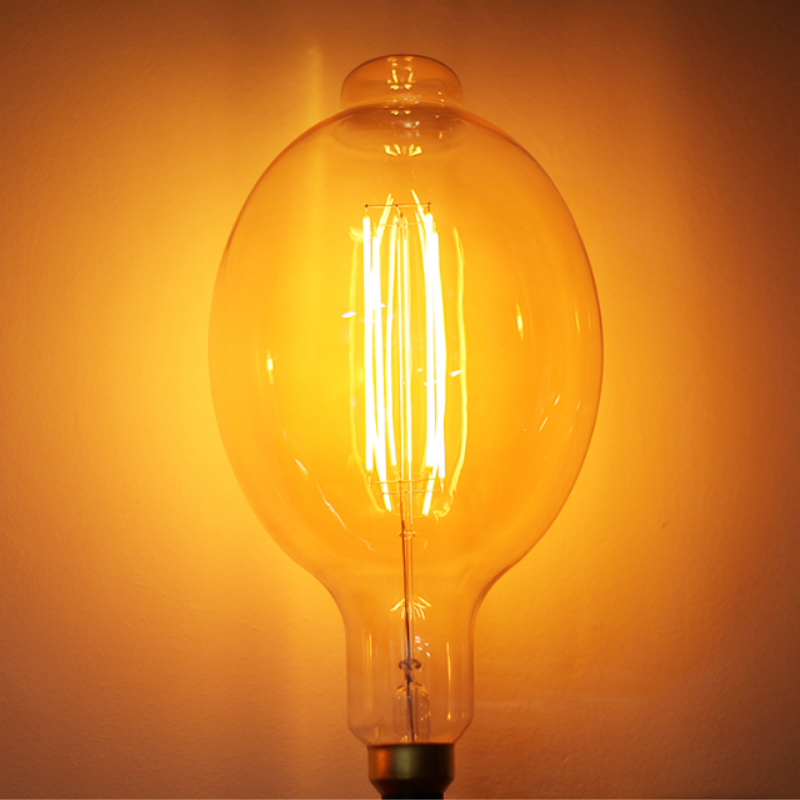 BT180 Big Size Clear Glass Bulb for Bar Lighting