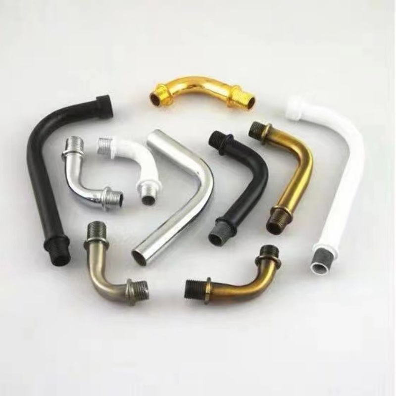 M10 Fine Pitch 90° Elbow Hollow Tube for Lamp Arm Direction Adjustment