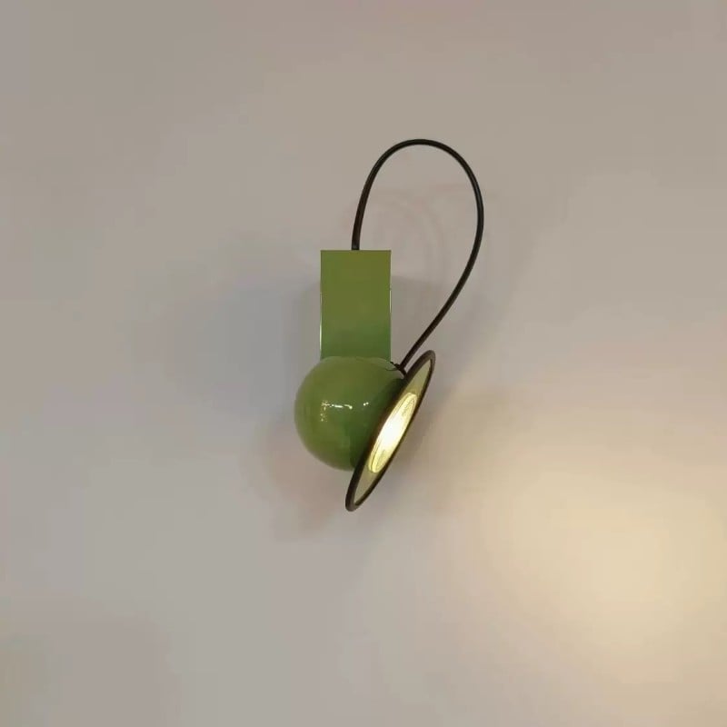 Mid-Century Modern LED Wall Sconce Colorful Accent Lamp for Bedroom Hallway  Living Room