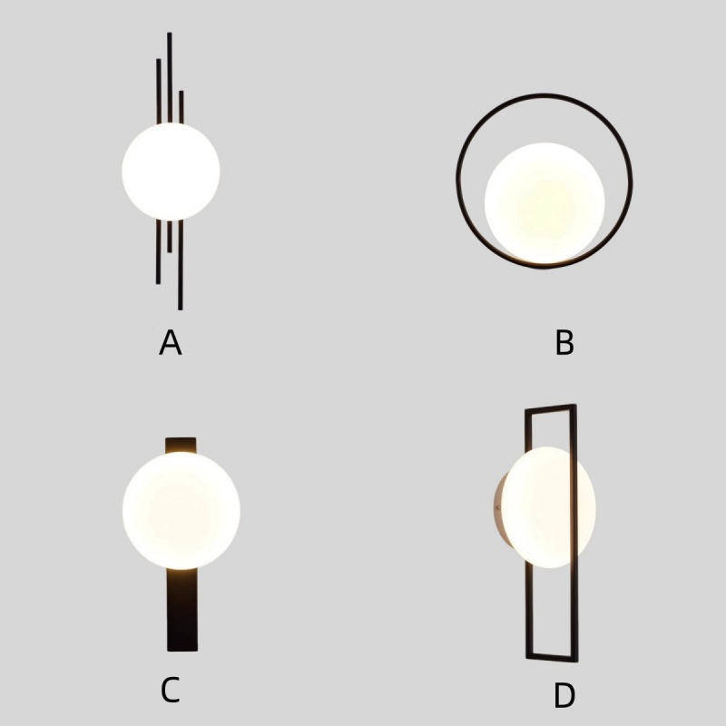 Minimalist Modern Wall Lamp Nordic Bedroom Bedside Living Room Corridor LED Wall Sconce