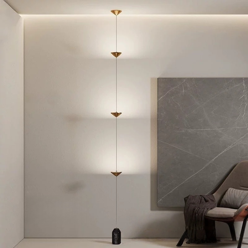 Living Room Background Wall Time Hourglass Floor Lamp Sofa Side Corner Ambient Light Bedroom Bedside Pendant Light