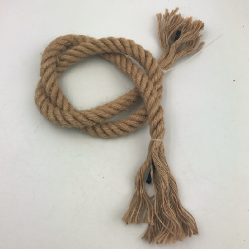 Rustic Jute Rope Braided Copper Cable 15/20mm for Industrial Vintage Lighting