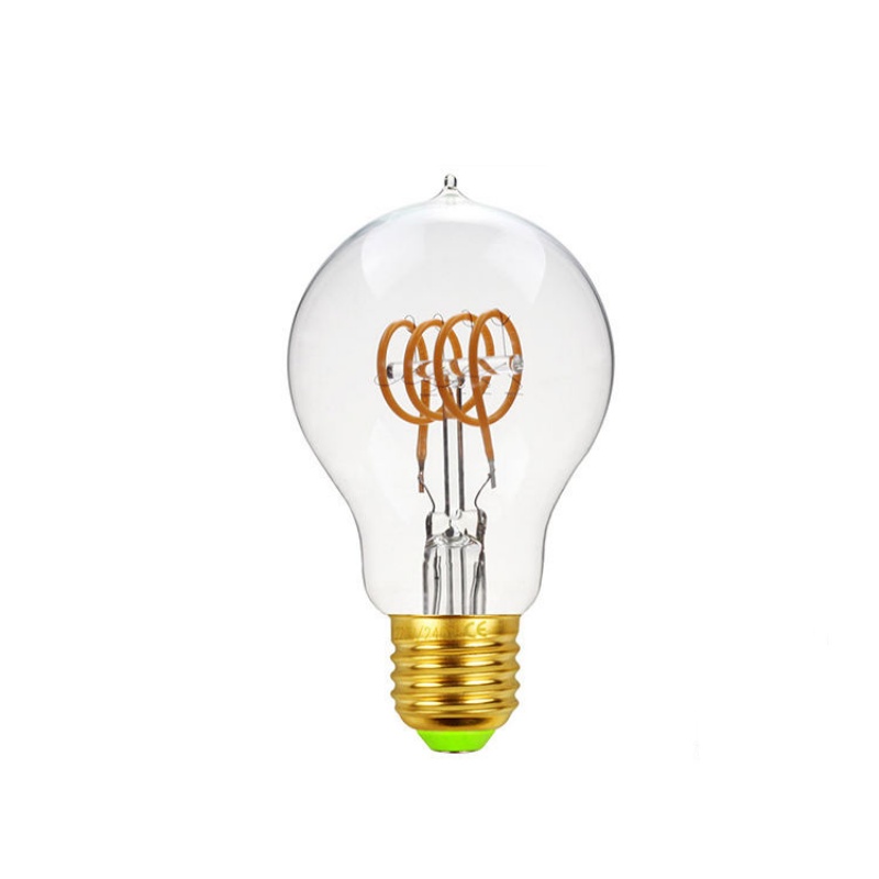 A19 Clear Soft Filament LED Bulb for Decor Lighting