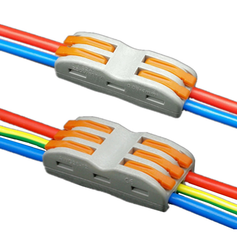 Lever-Type 2/3 Core Quick Wire Connectors for Lamp Wiring