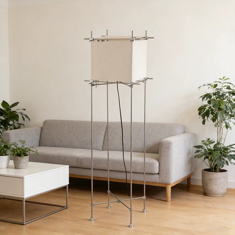 Wabi Sabi Home Decor Handmade Retro Floor Lamp Living Room Hotel Bedside Minimalist Designer Standing Light