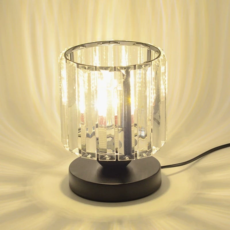 Crystal Wall Lamp Table Lamp Lampshade for Living Room Bedside DIY Accessories