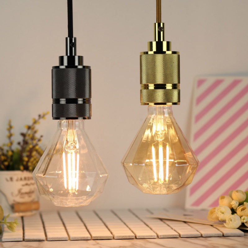 D95/D125 LED Filament Diamond-shaped Bulb for Indoor Outdoor Decor Lighting