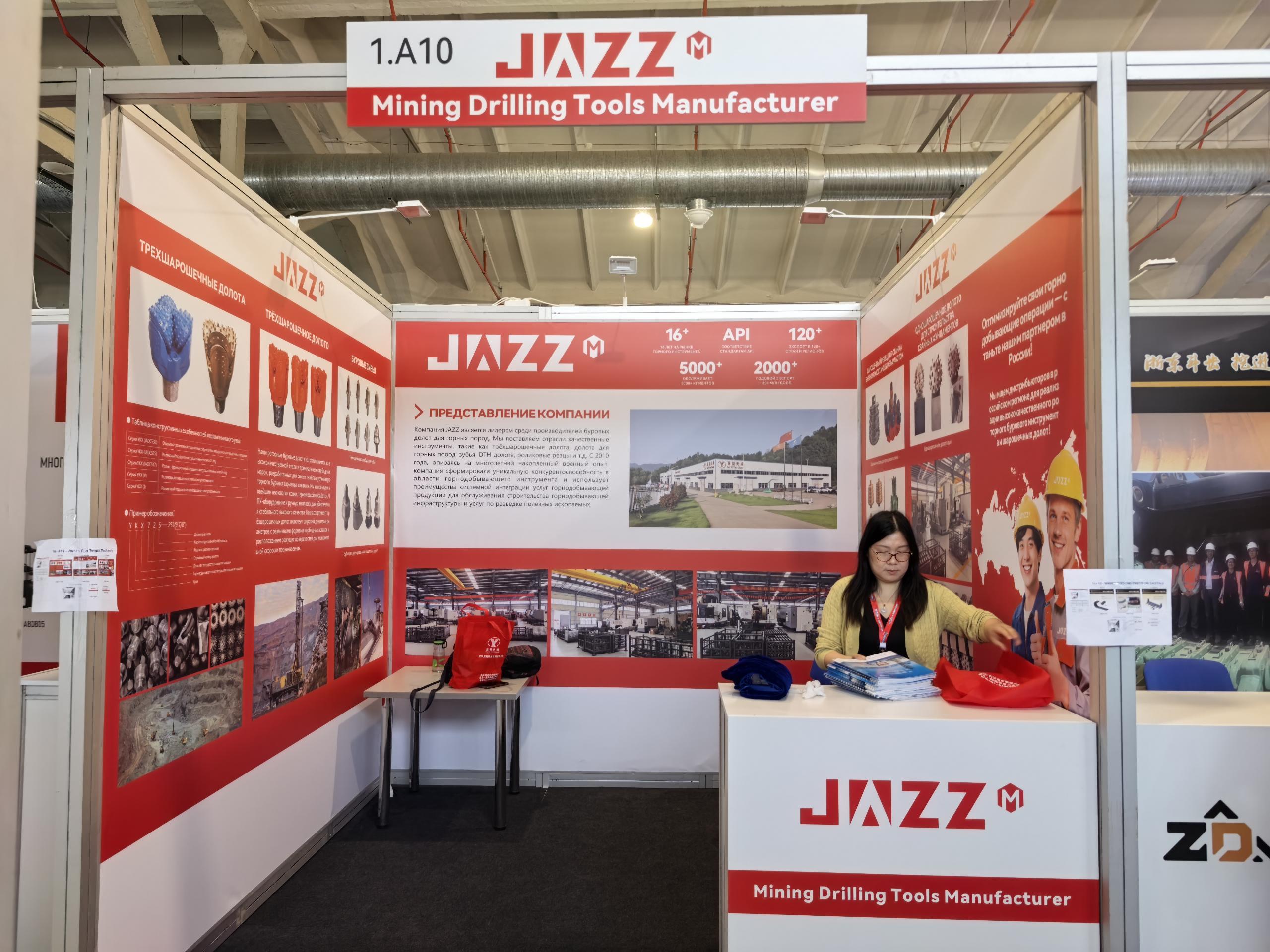 JAZZ Berjaya Menyelesaikan UGOL ROSSII & MINING 2026 di Rusia
