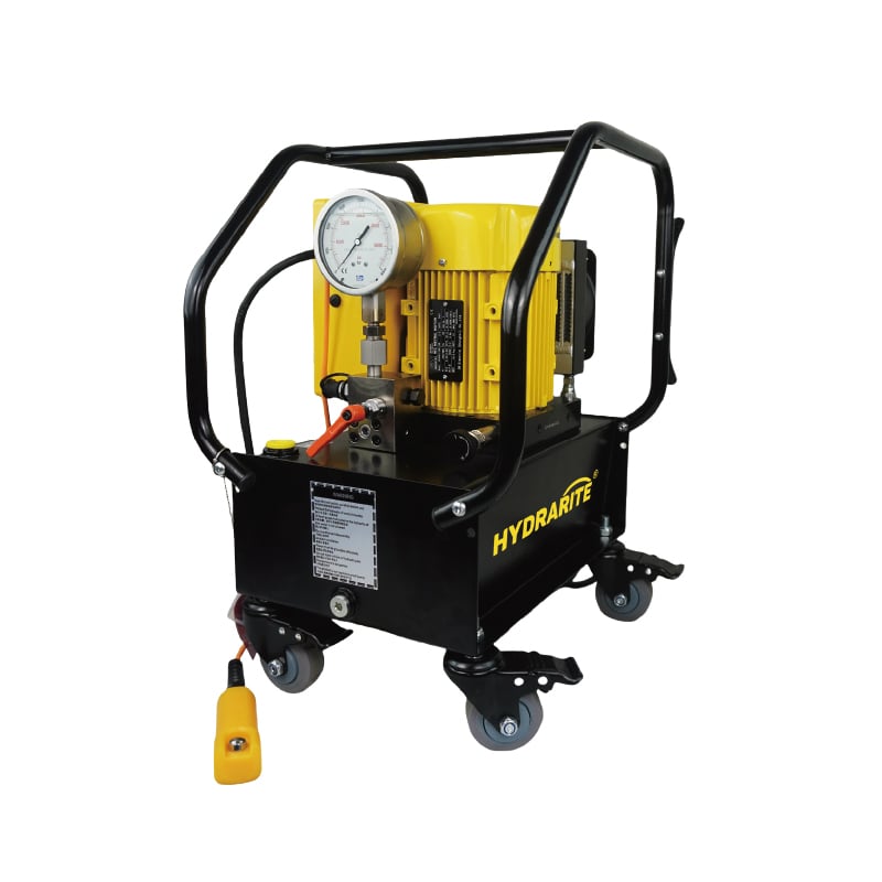 Electric high-pressure pump for bolt tensioner
